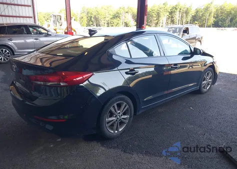 2018 Hyundai Elantra Sel z USA, uszkodzony, nr VIN 5NPD84LF1JH241278
